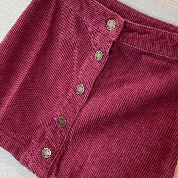 * Art Class Corduroy Skirt Size 7/8 Burgundy Clueless 90’s Y2K - Picture 4 of 7